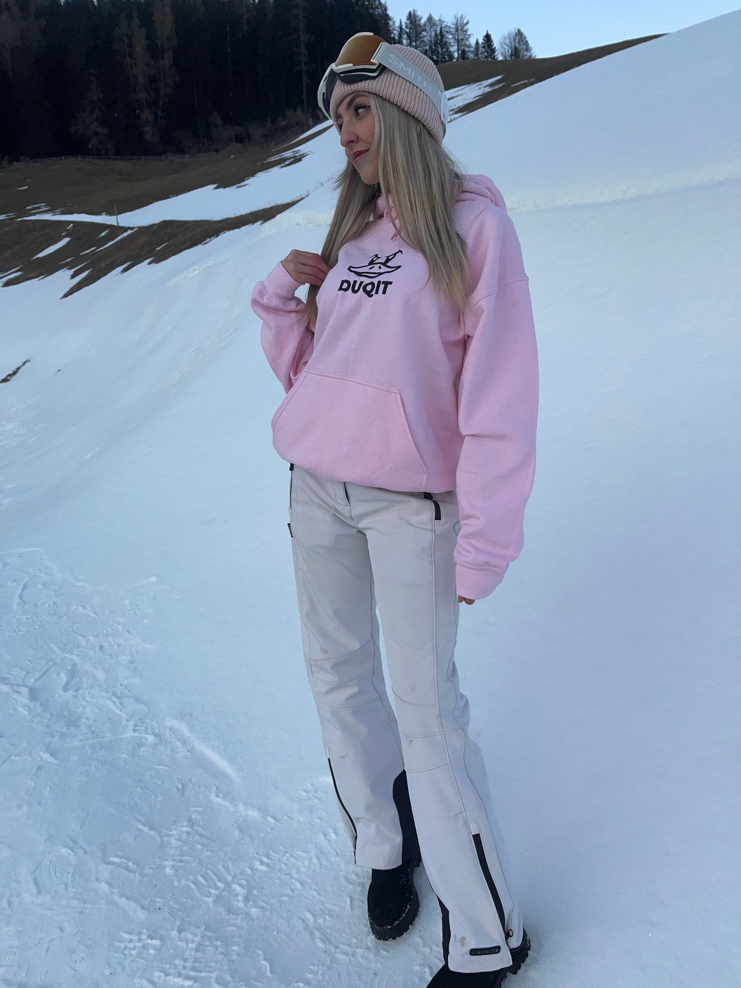 ICON HOODIE BABY PINK